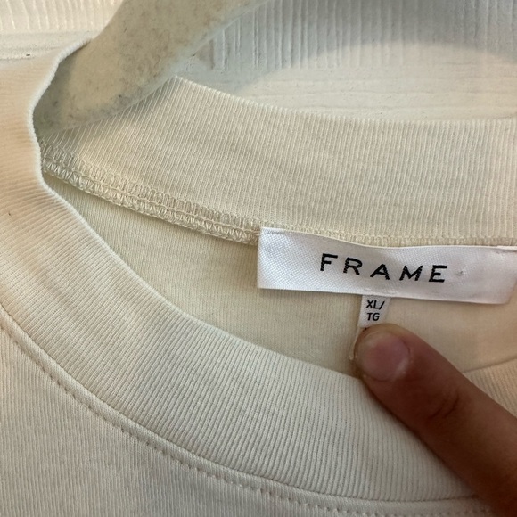 Frame sleeveless tee, tan, women’s XL - Picture 3 of 4